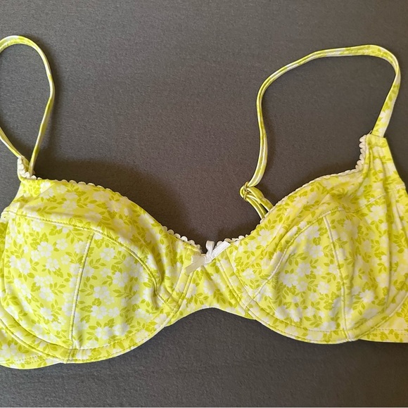 Bikini Coquette Floral Green/Yellow - Picture 2 of 8